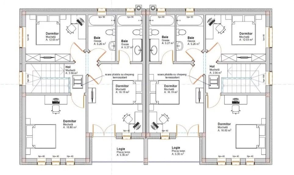 Teren în CHINTENI teren intravilan, 713 mp, cu proiect de DUPLEX – fotografia 4 din 5