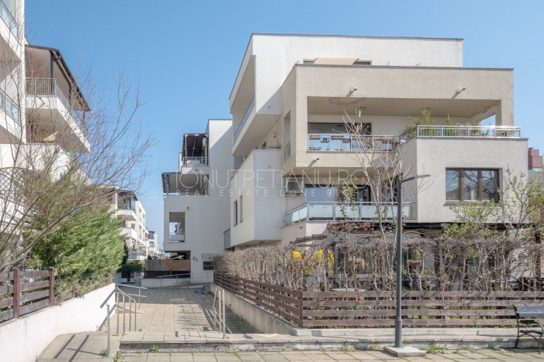 3 camere Pipera – Rond OMV - terasa 15,65 mp, parcare subterana si boxa – fotografia 1 din 15