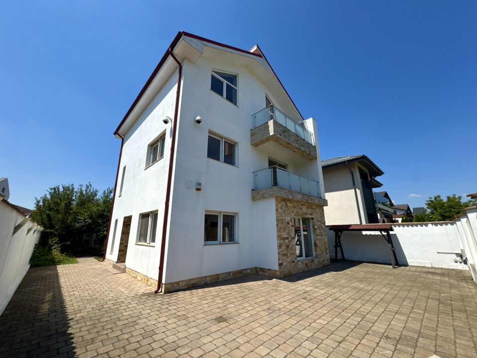 Vila individuala versatila de inchiriat in Otopeni-Odai, 8 camere, 5 bai – fotografia 2 din 19
