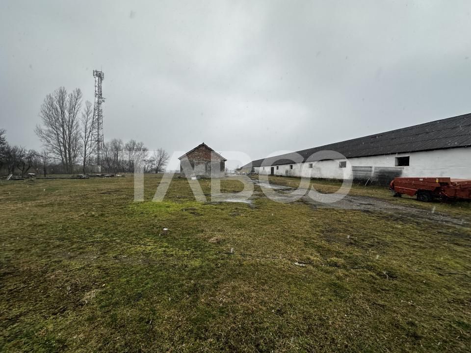 Teren de vanzare 8380 mp cu anexa de 1538 mp Mohu Sibiu – fotografia 1 din 2