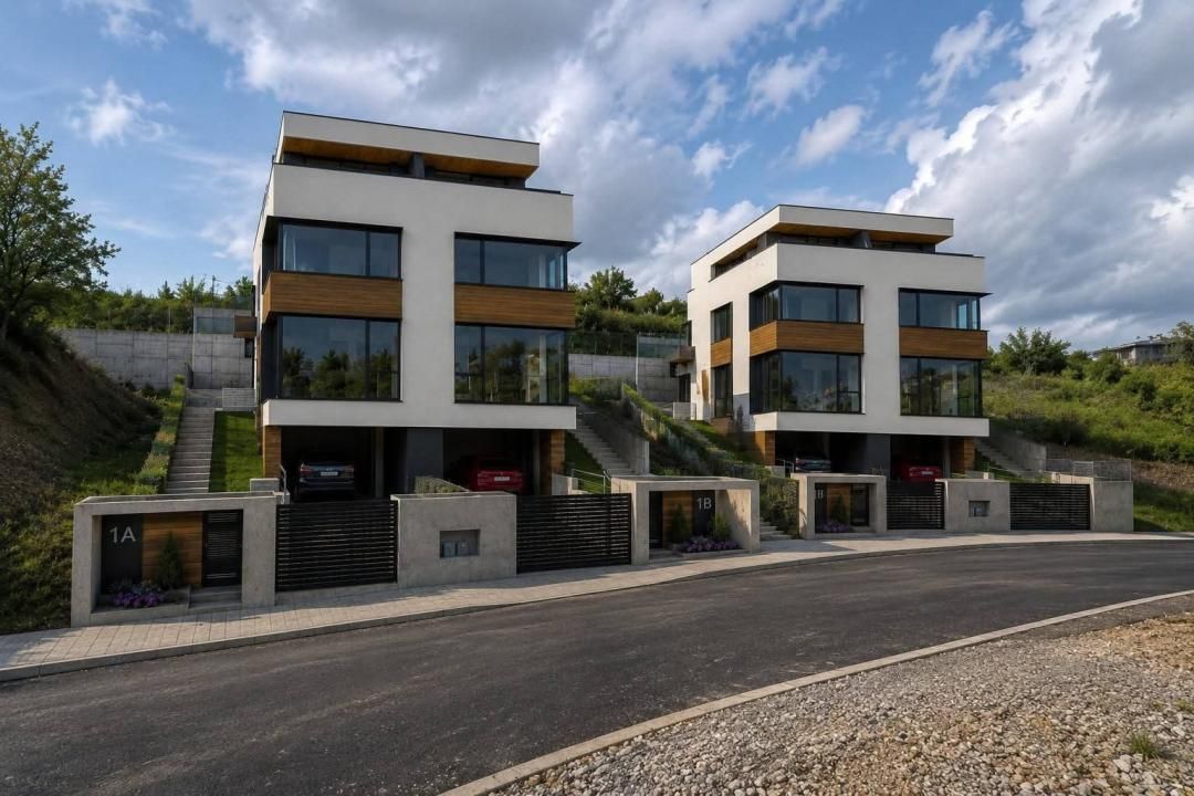 Duplex premium | S+P+Et+ER | Smart Home | NZEB | Voroneț - Iris – fotografia 1 din 11