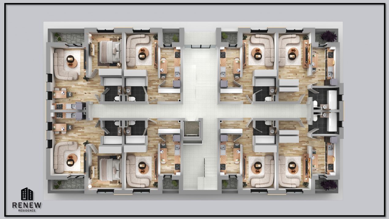 Garsoniera Militari Residence aprilie 2026 – fotografia 6 din 7