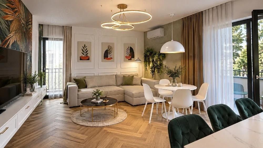 Apartament 2 camere, mobilat și utilat – My Place Residence Pipera – fotografia 1 din 12