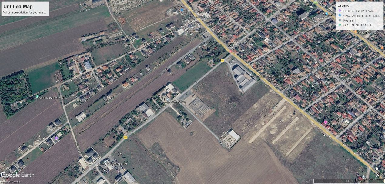 Teren intravilan 3.000 mp – Ovidiu, Varianta către Poiana – fotografia 2 din 5