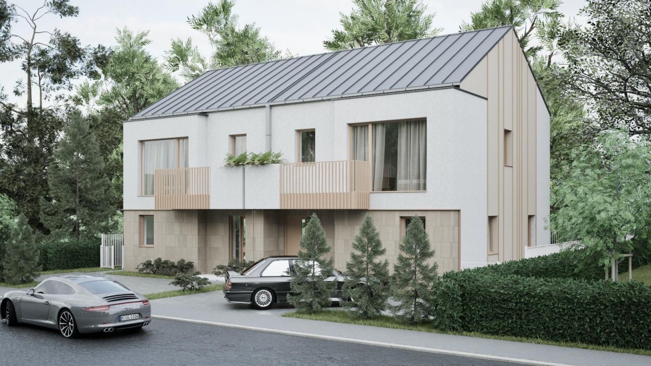 Duplexuri moderne într-o zonă liniștită din Popești – aproape de Cluj-Napoca – fotografia 1 din 8