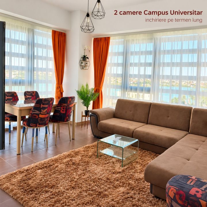 Apartament 2 camere decomandate Tomis Nord- Campus Universitar – fotografia 1 din 8