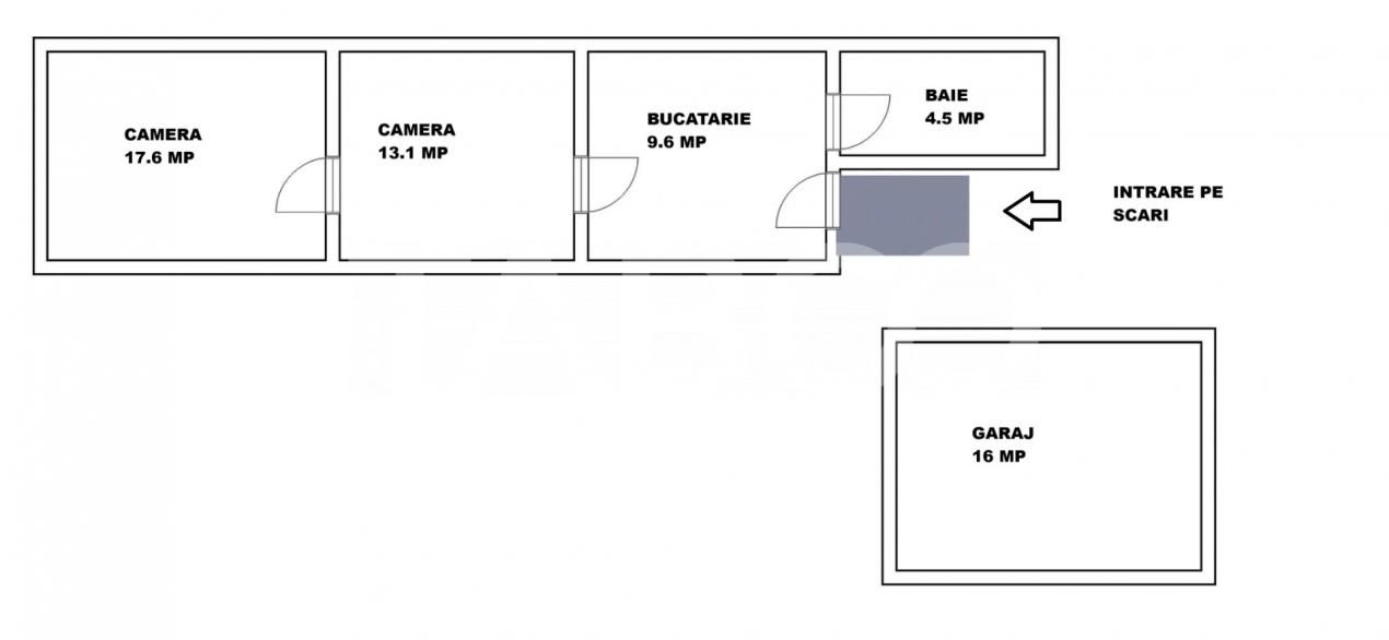 Apartament la casa de vanzare 2 camere garaj curte comuna cu 2 vecini – fotografia 5 din 10