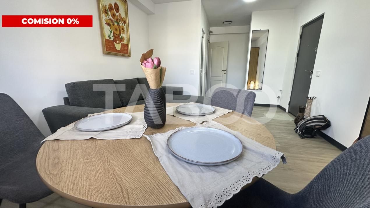 Garsoniera renovata Comision 0% loc de parcare zona Vasile Aaron Sibiu – fotografia 3 din 7