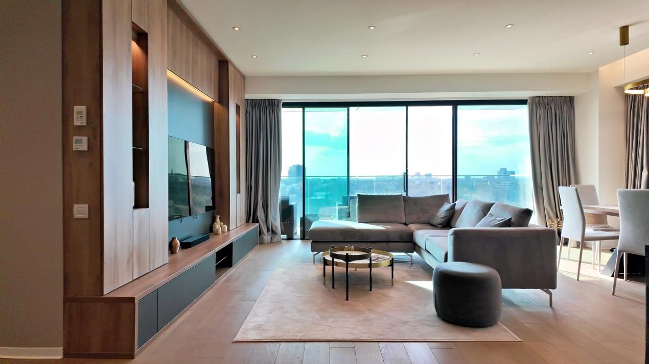 One Mircea Eliade - Floreasca | 4 Rooms + Terrace Open View | Lemon Design – fotografia 3 din 33