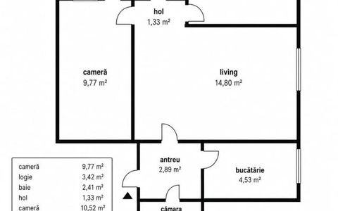Apartament 3 camere | 47 mp + logie 3 mp | Renovabil | Manastur