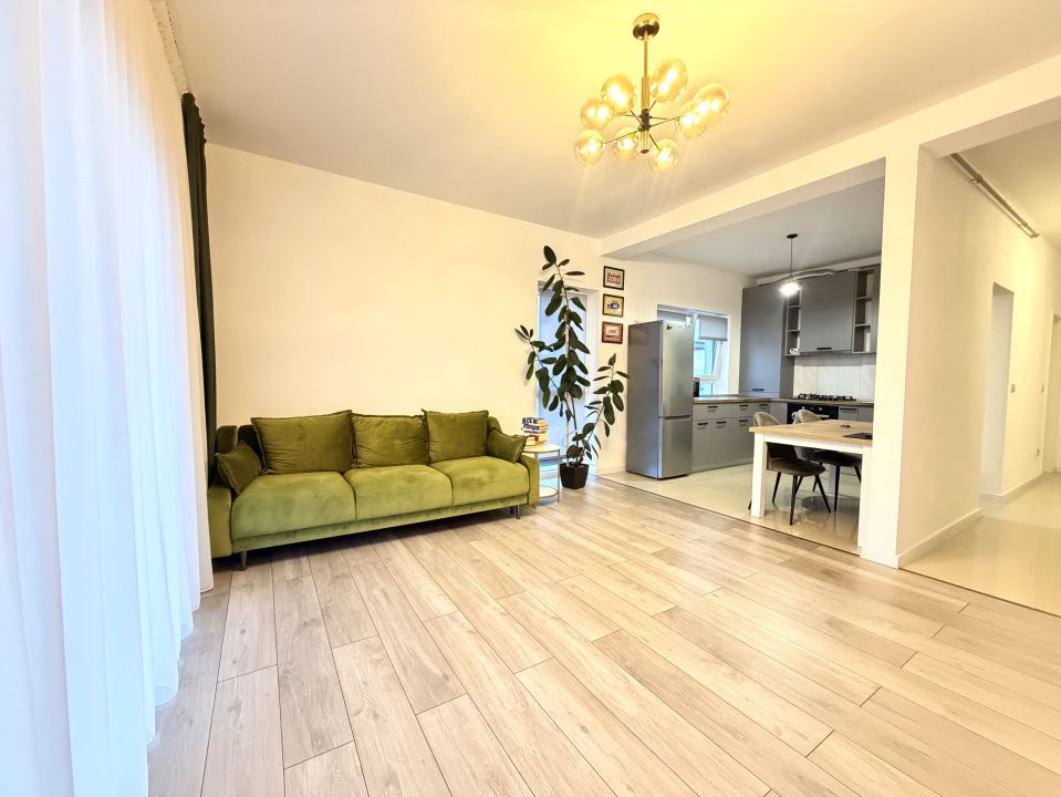 Apartament spatios cu 2 camere, 51,2 mp utili, etaj 2 - Dumbravita – fotografia 1 din 7