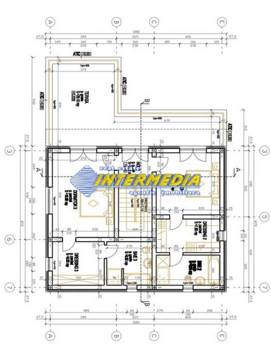 CASA NOUA I 170 MP I TEREN I 500 MP I 4 CAMERE I CETATE I FINISATA COMPLET I – fotografia 3 din 11