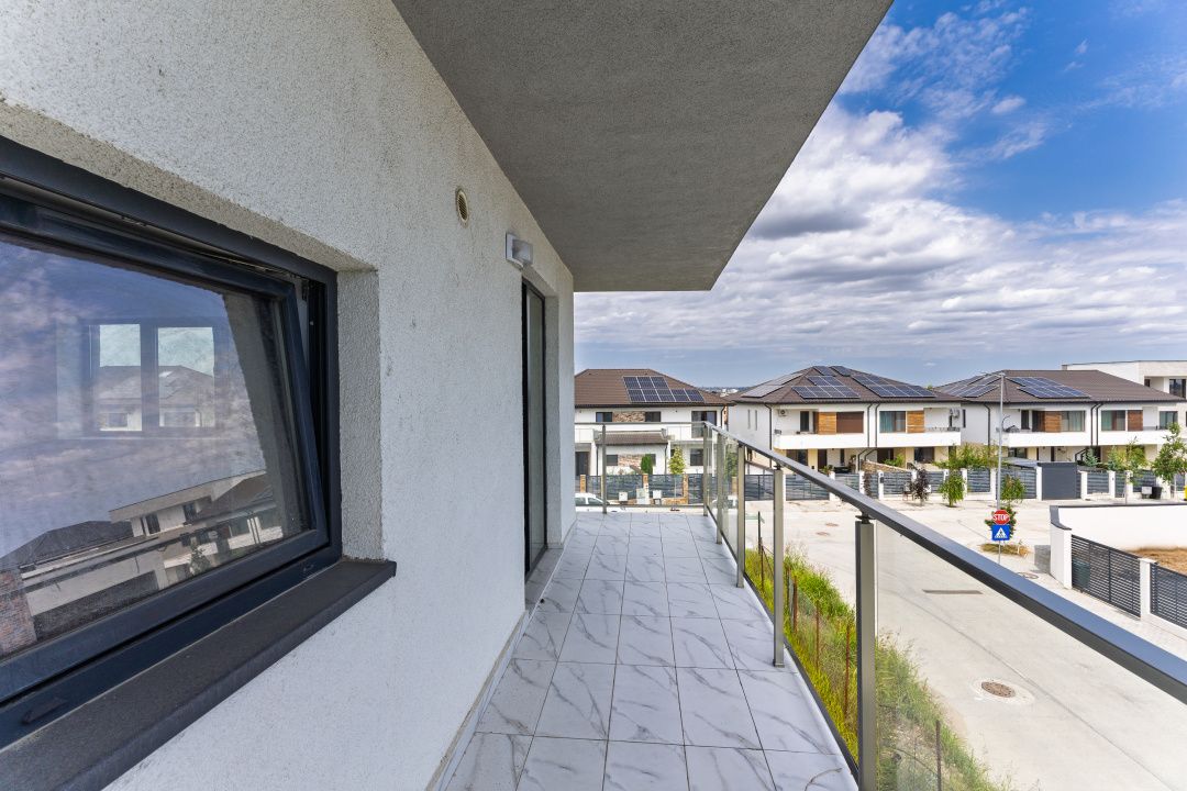 Apartament 3 camere la etajul 2 | Terasa privata 70m | Vedere frontală spre Lac – fotografia 11 din 26