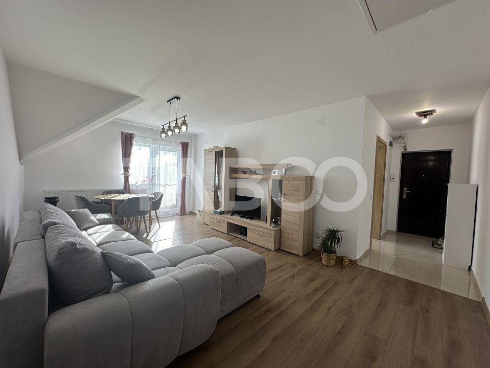 Apartament spatios si decomandat de vanzare parcare balcon Selimbar – fotografia 3 din 12