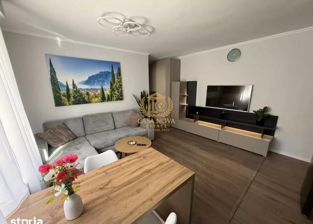 Apartament 2 camere 32mp, zona Piata Hermes, finisat modern – fotografia 2 din 17