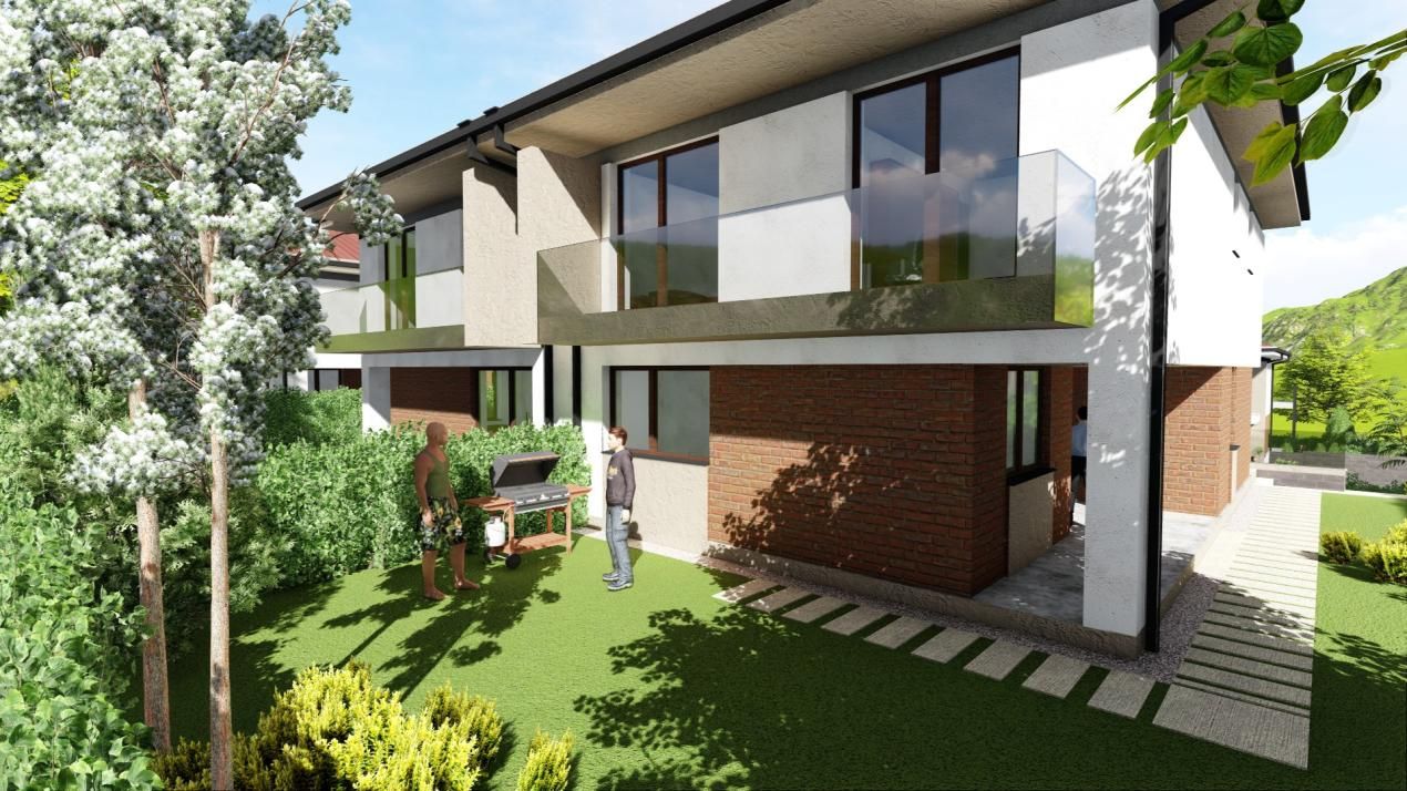Casă eficientă energetic nZEB, 185 mp utili și teren de 300 mp panouri solare – fotografia 8 din 22