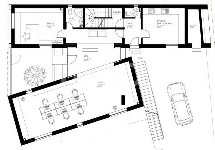 Casa individuala de vanzare cu terasa teren 320 mp zona Centrala Sibiu – fotografia 9 din 11