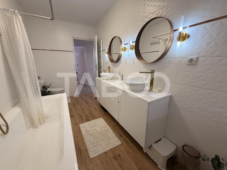 Casa individuala moderna de vanzare cu 5 camere 2 bai teren Sura Mare – fotografia 11 din 28