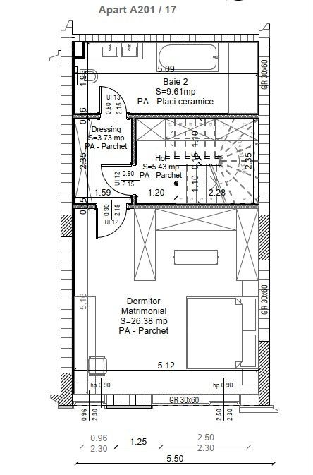 3 camere duplex lux Pipera | 140 m² | terasă mare | volum impresionant – fotografia 11 din 11
