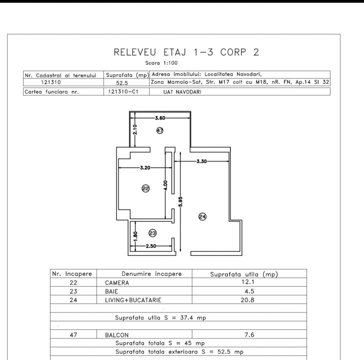 1190 euro/mpc Apartament finalizat complet in Mamaia Sat – fotografia 6 din 26
