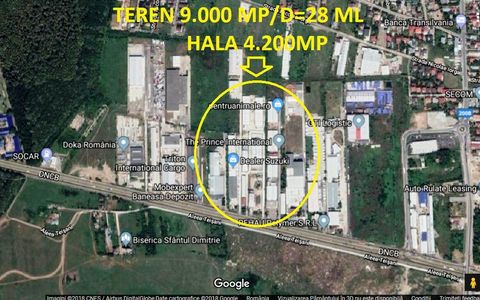 Tunari-Centura/Teren 9000mp si hala 4.200 mp