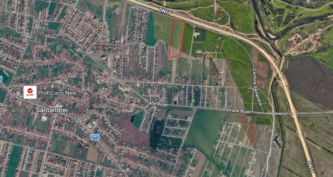 Teren intravilan de vanzare in Santandrei, rezidential sau industrial la Centura – fotografia 5 din 6