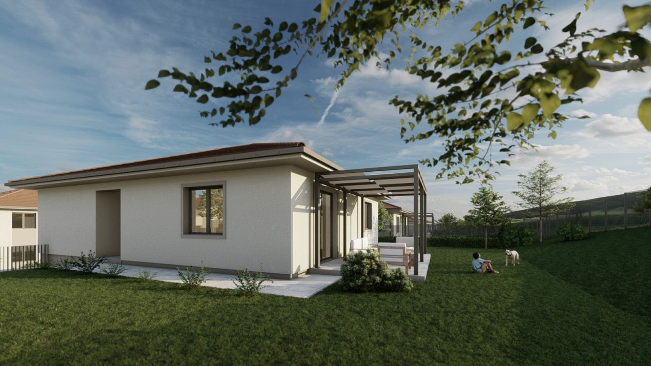 Case  cu View Panoramic | Standard NZEB | pe un nivel  | Chinteni – fotografia 4 din 12