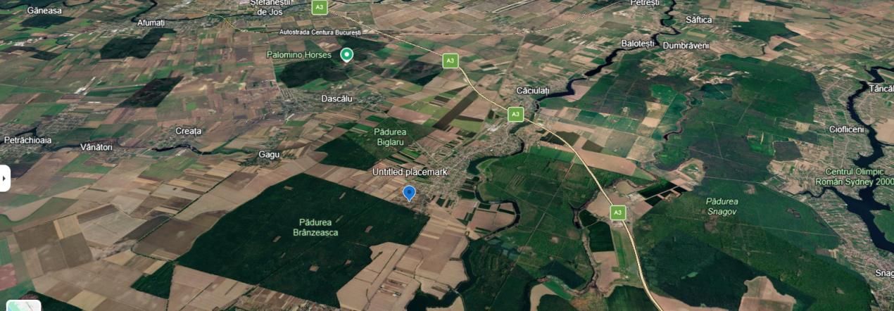 Teren intravilan-Moara Vlasiei 1.008 mp, toate utilitățile, la marginea pădurii – fotografia 12 din 12
