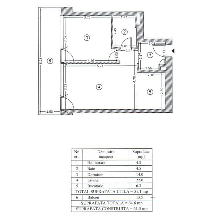 Locuiește în ONE Floreasca Towers | Apartament premium cu 2 camere și terasă ! – fotografia 10 din 16