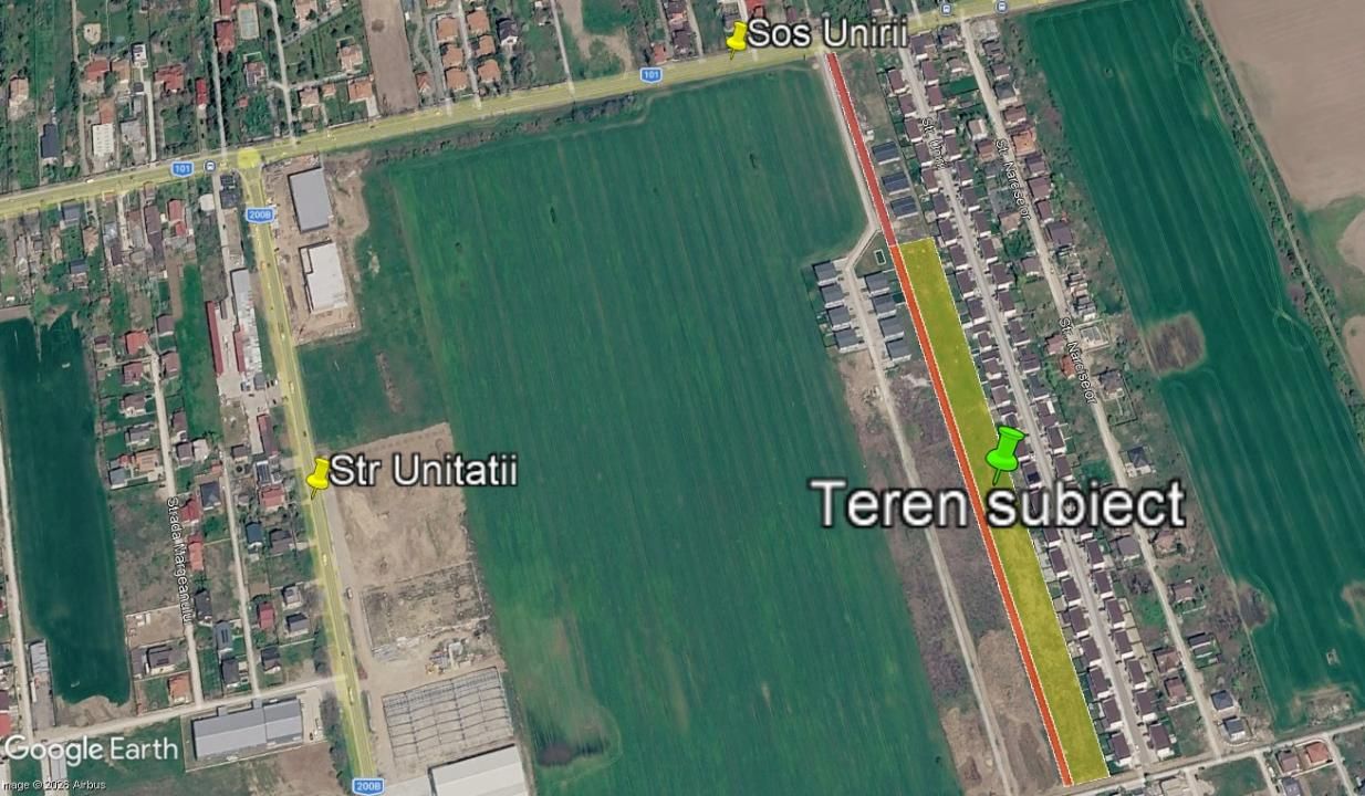 Teren dezvoltare rezidentiala - 14.563mp - Sos. Unirii - Balotesti – fotografia 2 din 12