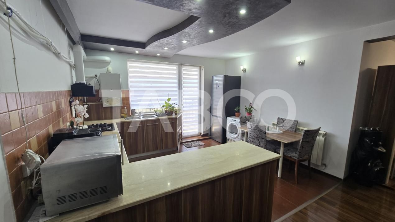 Apartament de inchiriat mobilat utilat 3 camere zona Rahovei Sibiu – fotografia 8 din 14