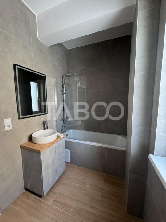 Apartament mobilat utilat decomandat 2 camere 60 mpu balcon Sibiu – fotografia 6 din 10