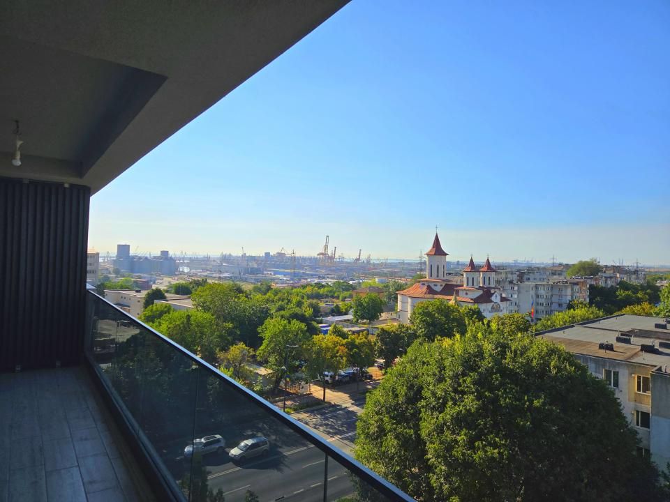 Apartament 2 camere | Bloc nou | Terasă 12,4 mp | Vedere Port și Far – fotografia 1 din 34