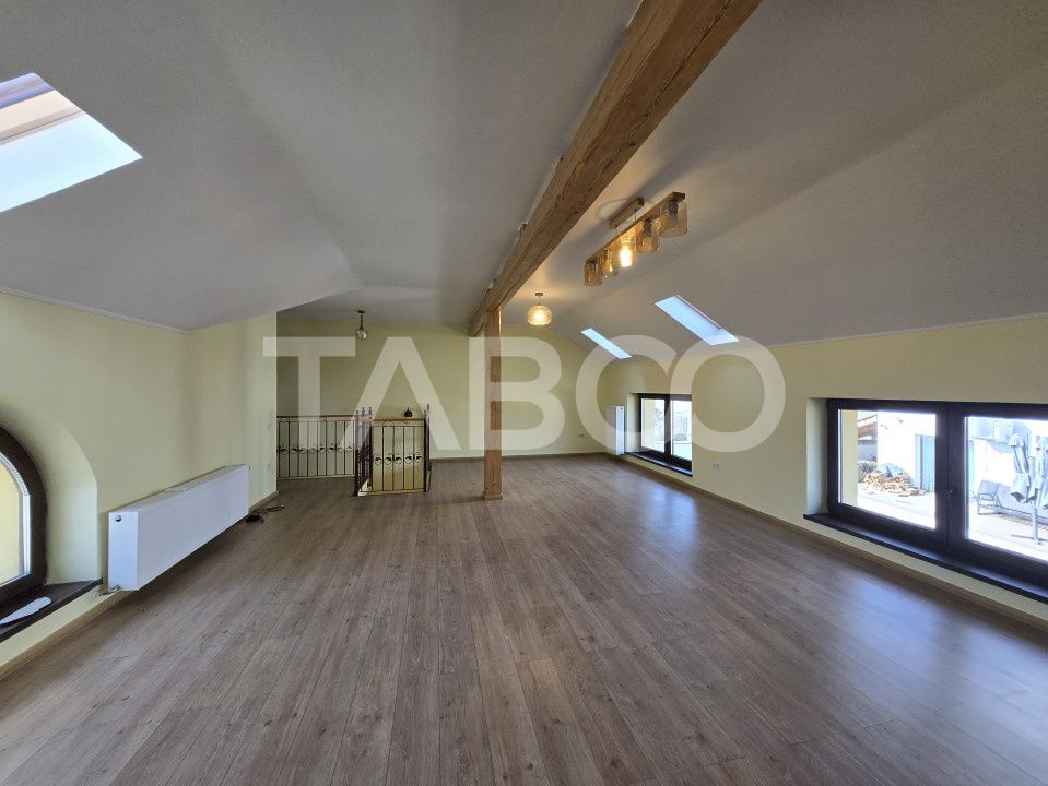 Casa noua de inchiriat 5 camere 200mp si Garaj zona Tineretului Sibiu – fotografia 15 din 28