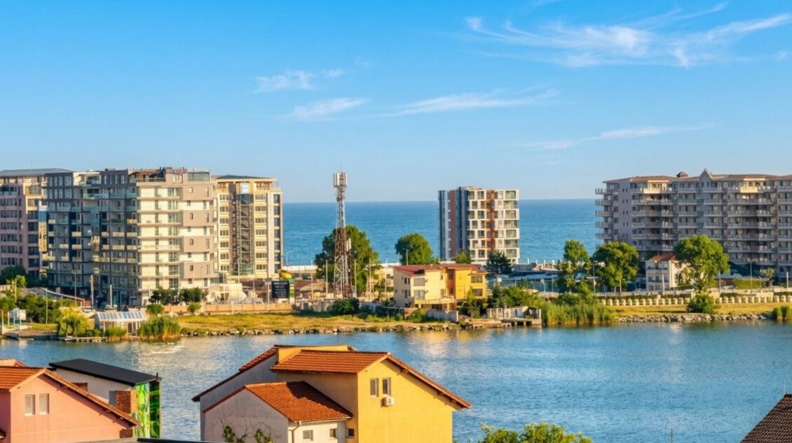 Penthouse 5 camere, vedere la Mare si la Lac, 2 parcari subterane la ALB – fotografia 1 din 84