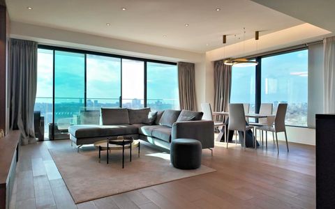 One Mircea Eliade - Floreasca | 4 Rooms + Terrace Open View | Lemon Design