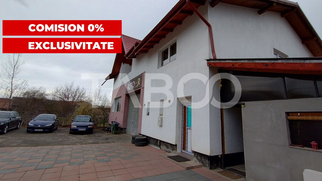 Afacere si locuinta cu teren de 1450 mp de vanzare in Rausor – fotografia 1 din 24