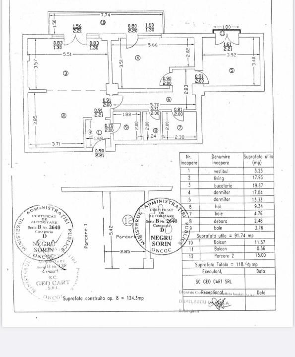 Apartament 3cam 124MP|Erou Iancu Nicolae-Pipera-Baneasa|Parcare subteran inclus – fotografia 19 din 20
