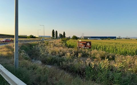 Locație sens giratoriu, deschidere E85 și Autostrada Moldovei