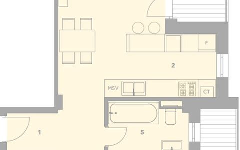 Apartament cartier Turnisor - bloc cu lift
