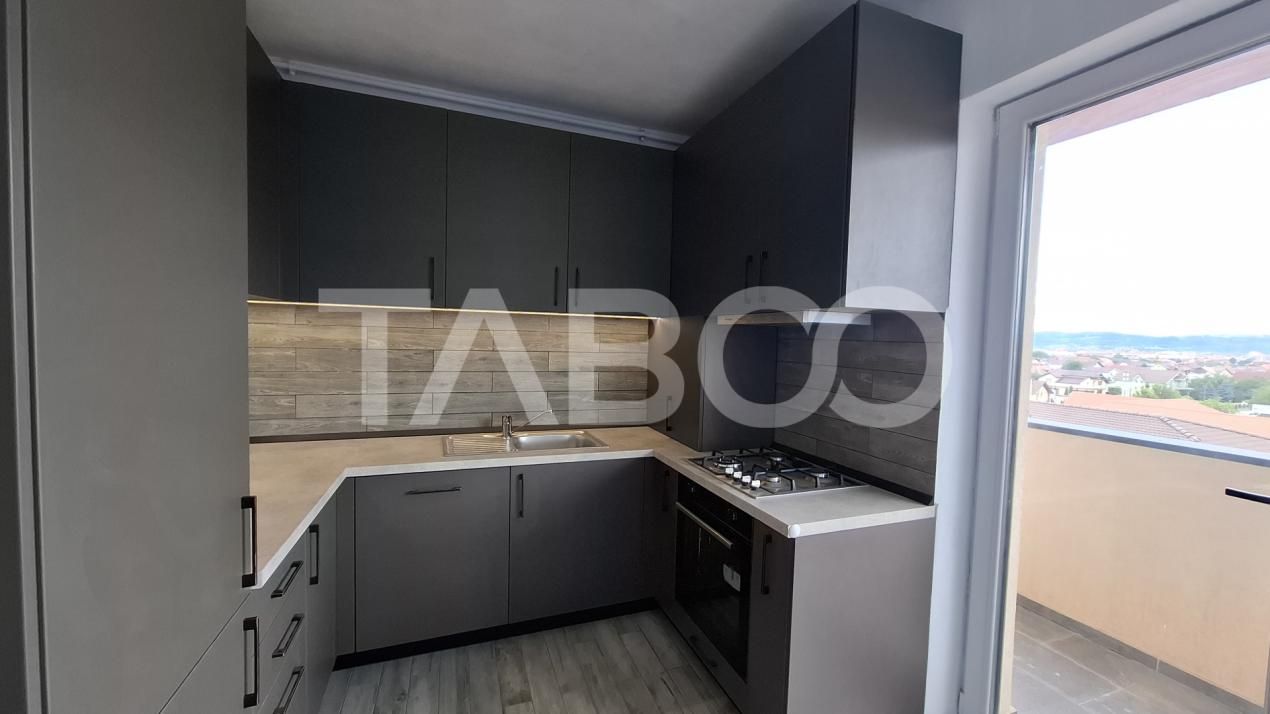Apartament de inchiriat 3 camere 2 balcoane bloc cu lift Sibiu – fotografia 12 din 16