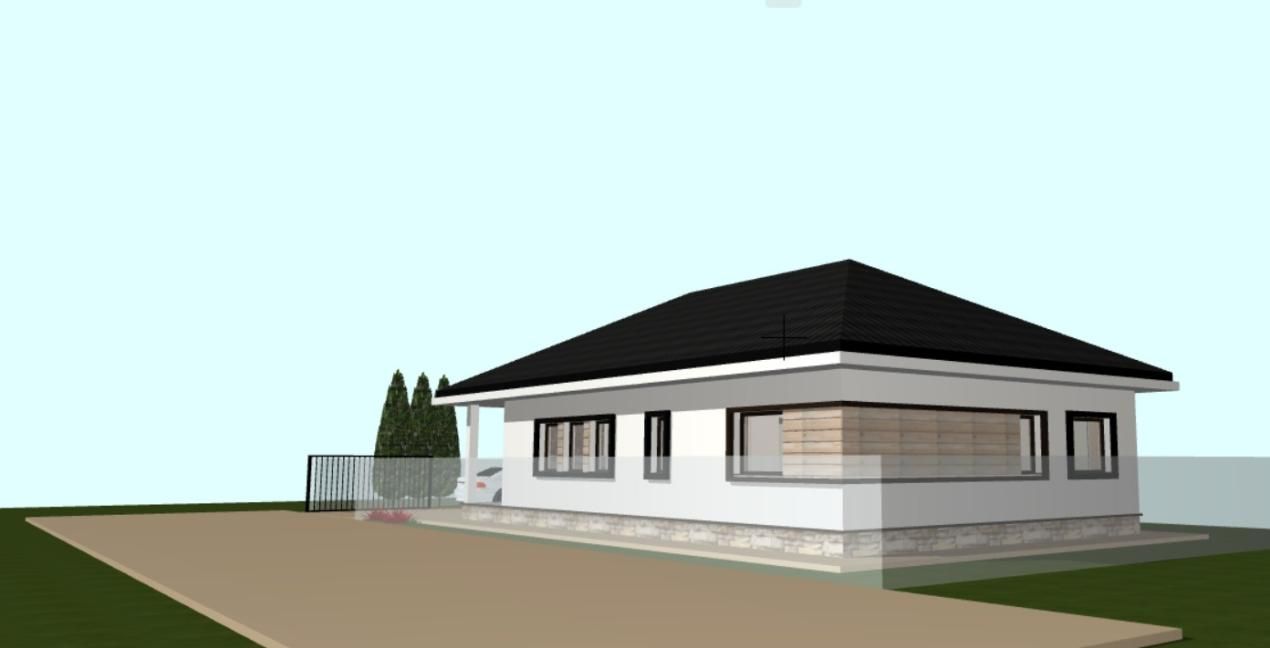 TVA inclus | Casă parter 4 camere, la cheie, teren 400 mp, zonă centrală Bradu – fotografia 5 din 11