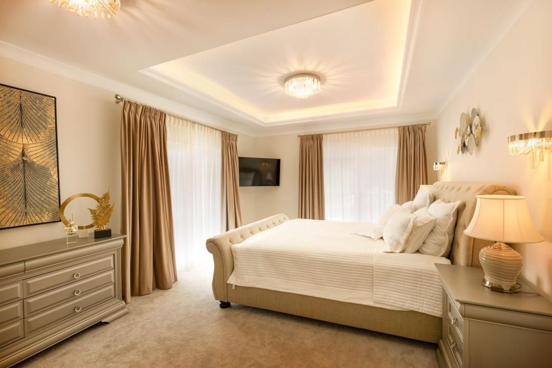 Vilă Mediteraneană de Lux cu Piscină, Jacuzzi și Șemineu | Pipera – Tunari – fotografia 21 din 28