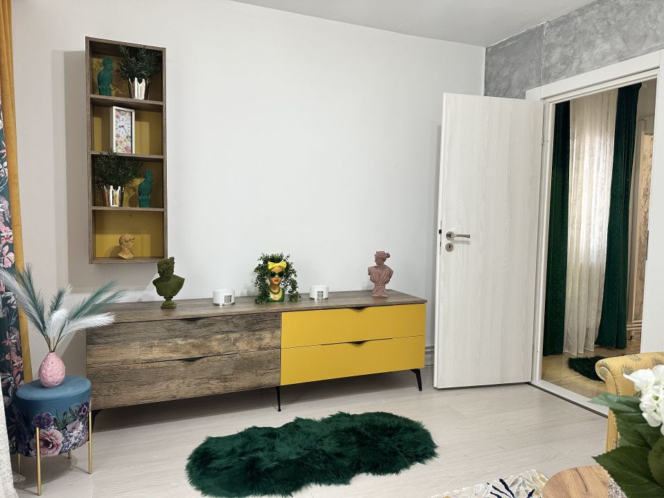 Apartament 2 camere Deco 57 mp. 2 Balcoane Boxa Finisat Mobilat SubStadion – fotografia 56 din 57