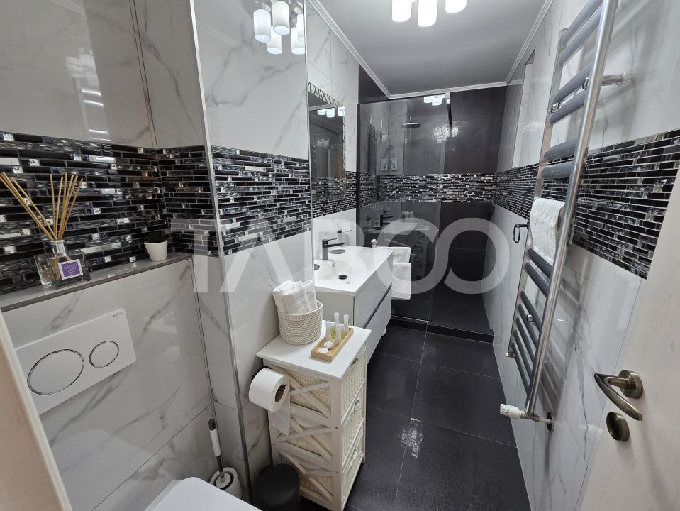 Apartament 2 camere de inchiriat mobilat modern pivnita Dioda Sibiu – fotografia 8 din 16