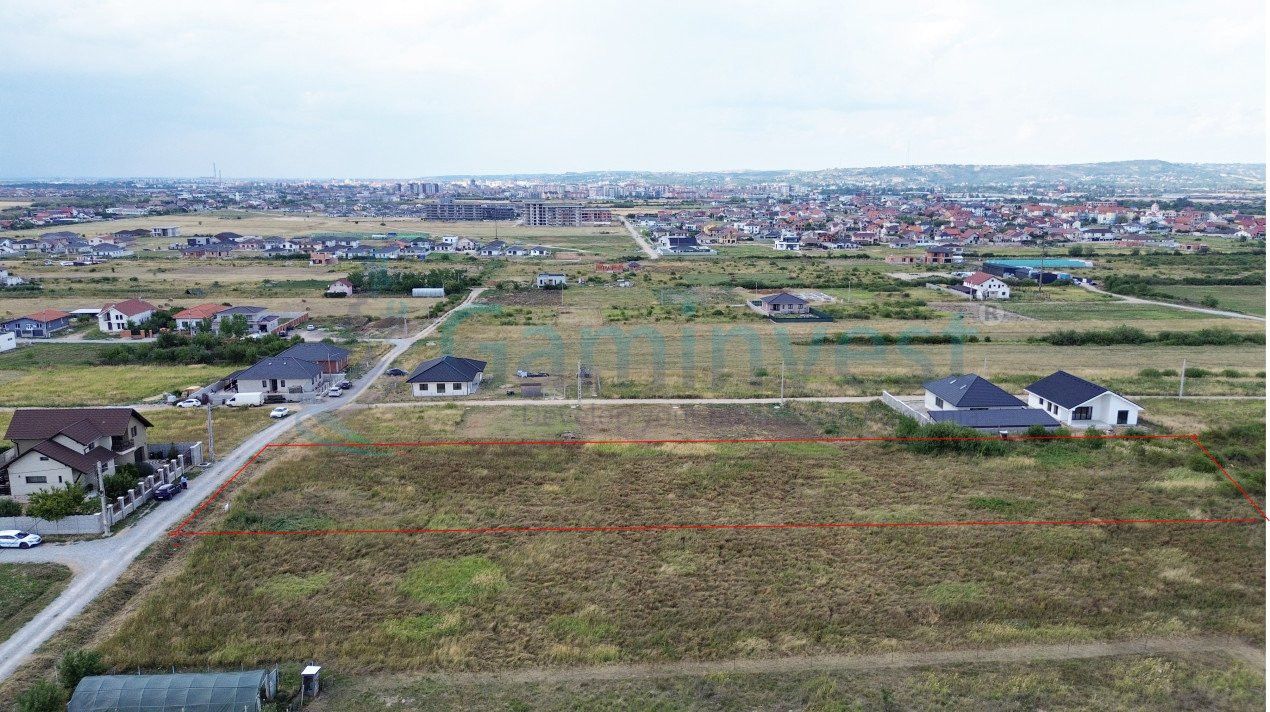 Teren ideal pentru parcelare și construcții case, 3 km de Oradea, Sânmartin – fotografia 1 din 3