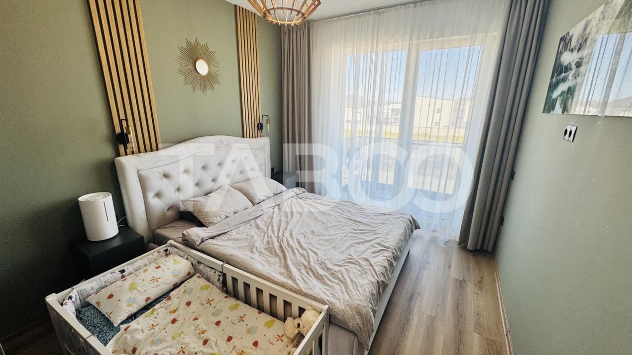 Apartament modern 3 camere 2 bai 2 locuri de parcare 66m Selimbar – fotografia 10 din 10