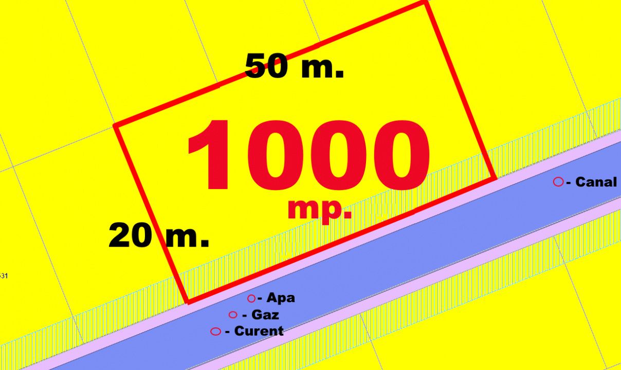 1000 mp Teren intravilan Alba Micesti Orizont deschidere 50 m. toate utilitatile – fotografia 10 din 12
