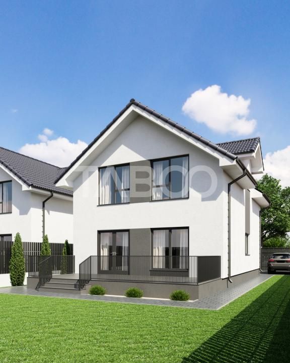Casa 5 camere 3 bai  curte libera 262 mp terasa 22 mp Sura Mare Sibiu – fotografia 6 din 13