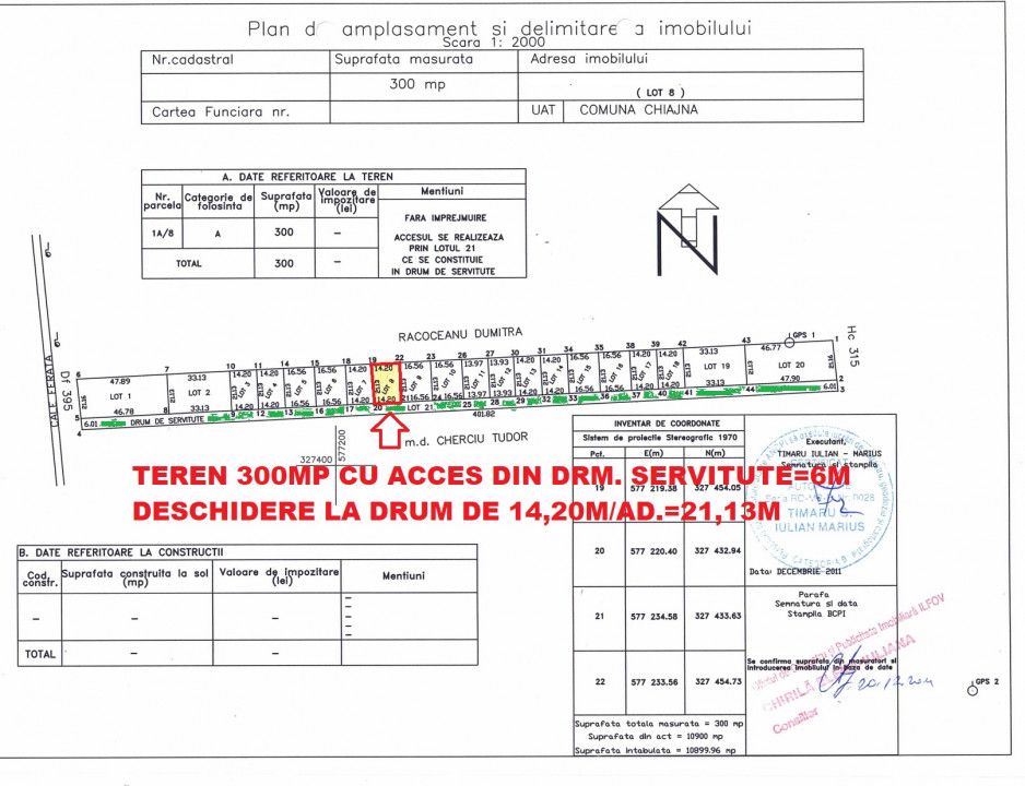 Teren 300mp-Stelelor-pretabil investitie/constructie casa-vila – fotografia 3 din 5